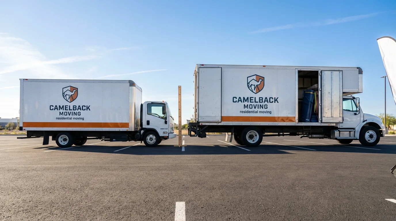 Moving truck size capacity guide in Niwot